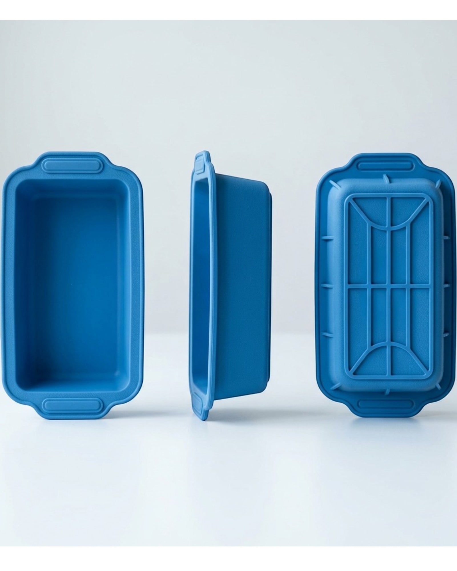 Yukavy Silicone Loaf Pan Flexible Mold 9 x 5 in Blue